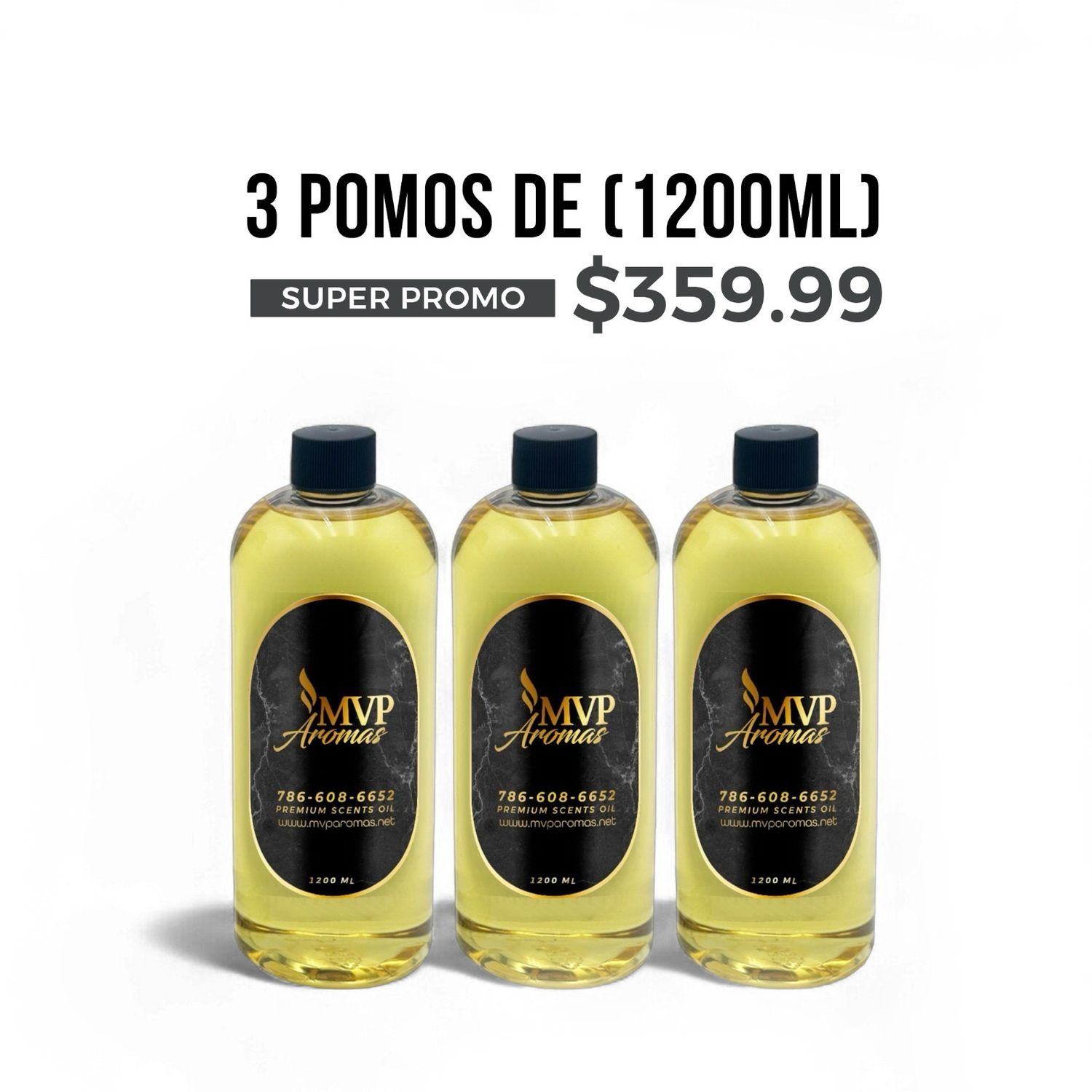 3 AROMAS COMBO 1200 ML
