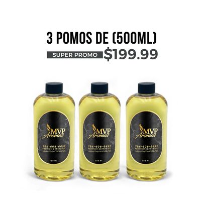 3 AROMAS COMBO 500 ML