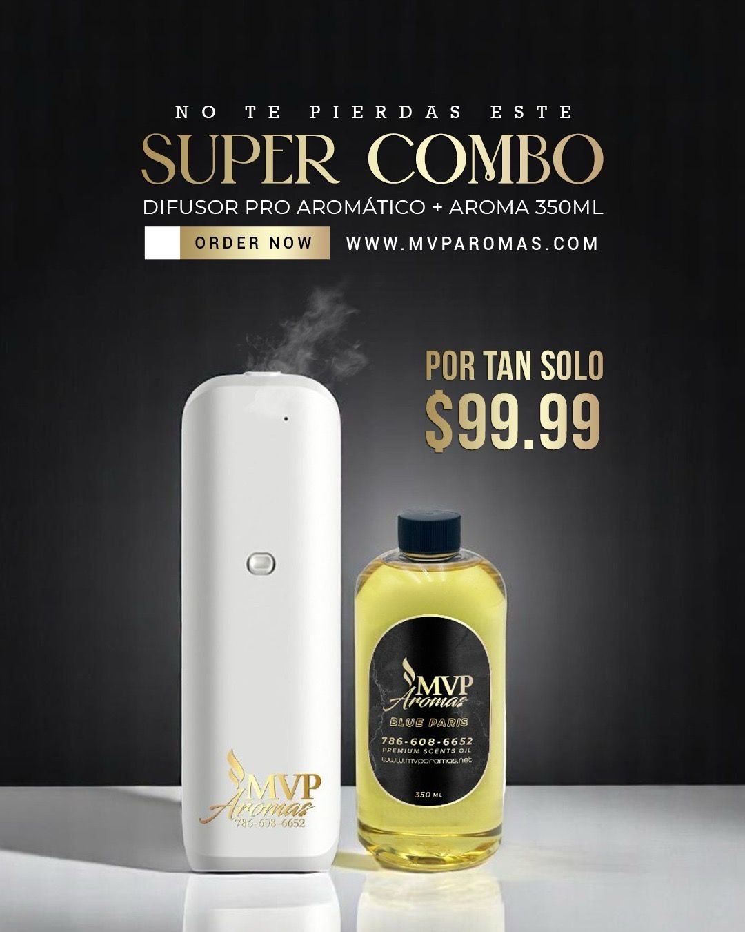 COMBO DIFUSOR PEQUEÑO + 350 ML 