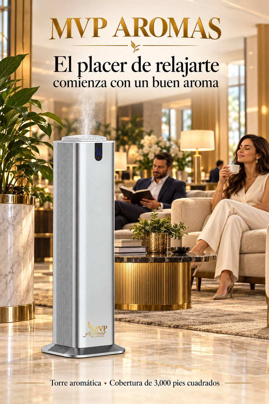 TORRE AROMÁTICA (1200ML GRATIS)
