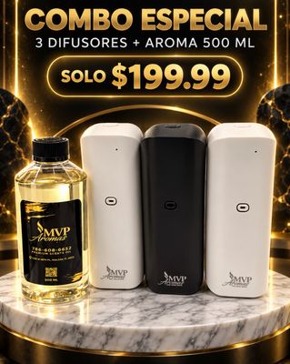 Kit 3 Plug Diffuser + Scent (500ml) Kit 3 Plug Diffuser + Scent (500ml)