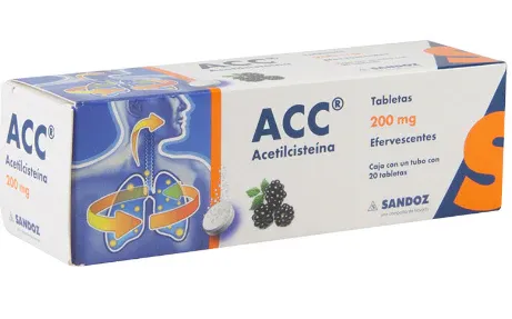 ACC (Acetilcisteína) 200mg 20tabs Efervescente