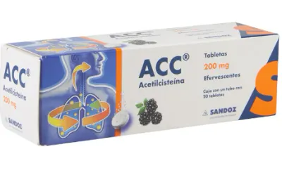 ACC (Acetilcisteína) 200mg 20tabs Efervescente