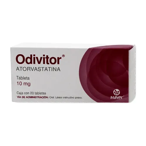 Odivitor (Atorvastatina) 10mg 20tabs