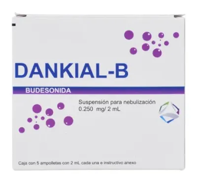 DANKIAL-B (Budesonida) 0.250/2ml p/Nebulizacion 5amp