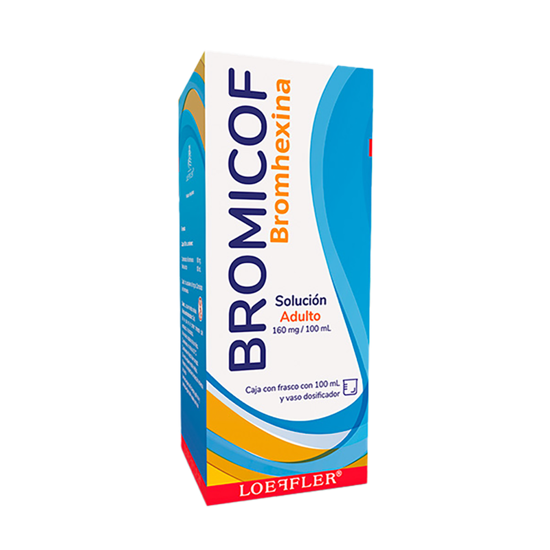 BROMICOF (Bromhexina) 160mg/100ml Solucion 100ml