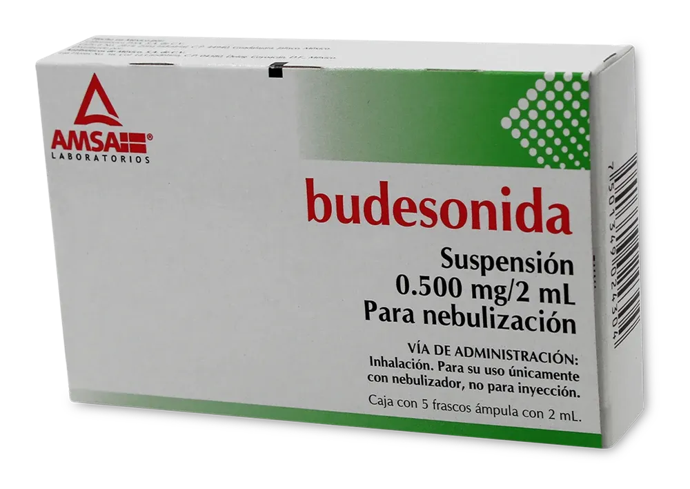 Budesonida 0.50mg/2ml p/Nebulizacion 5amp 2ml