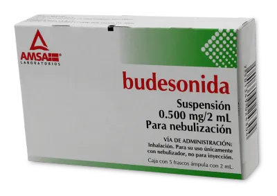 Budesonida 0.50mg/2ml p/Nebulizacion 5amp 2ml