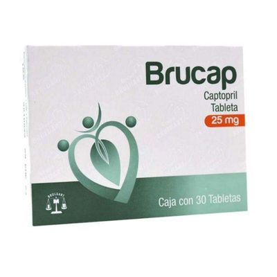 Brucap (Captoril) 25mg 30tabs