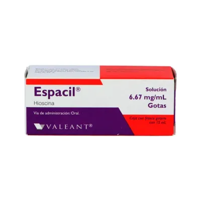 Espacil (Hioscina) 6.67mg/ml Gotero 15ml