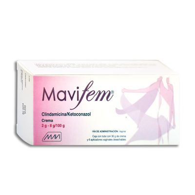 Mavifem (Clindamicina/Ketoconazol) 2g-8g/100g Tubo 30g