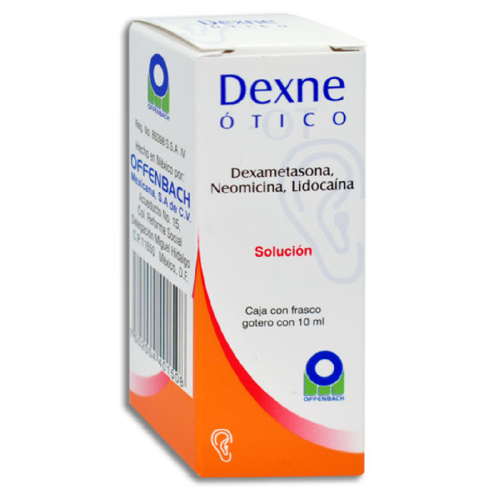 Dexne Otico (Dexametasona/Neomicina/Lidocaina) Gotero 10ml