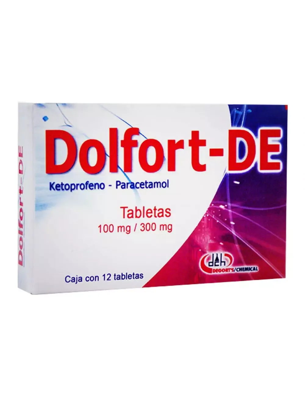 Dolfort-DE (Ketoprofeno/Paracetamol) 12tabs