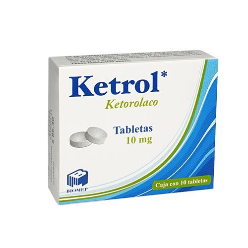 Ketrol (Ketorolaco) 10mg 10tabs