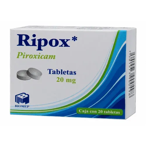 Ripox (Piroxicam) 20mg 20tabs