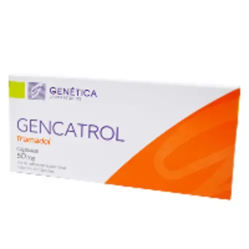 GENCATROL (Tramadol) 50mg 10caps