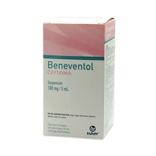 Beneventol (Cefixima) 100mg/5ml Suspension 50ml