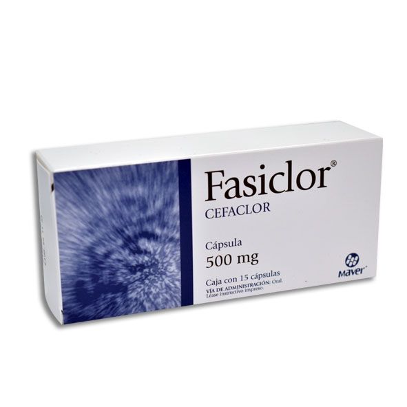 Fasiclor (Cefaclor) 500mg 15caps