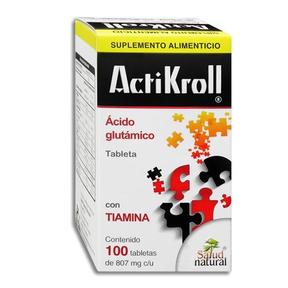 ActiKroll (Acido Glutamico) 807mg 100tabs