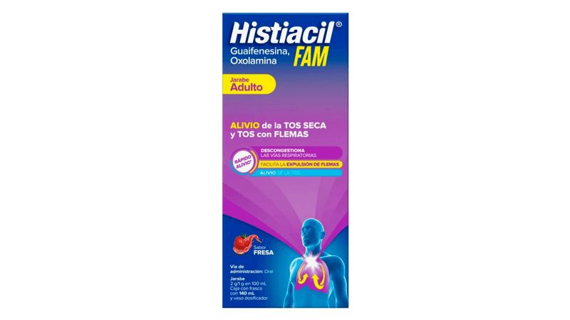 Histiacil FAM Adulto Jarabe 140ml