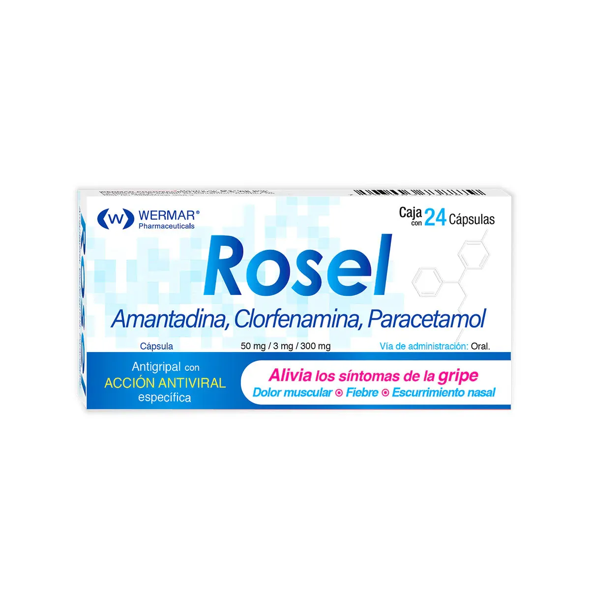 Rosel Antiviral 24caps