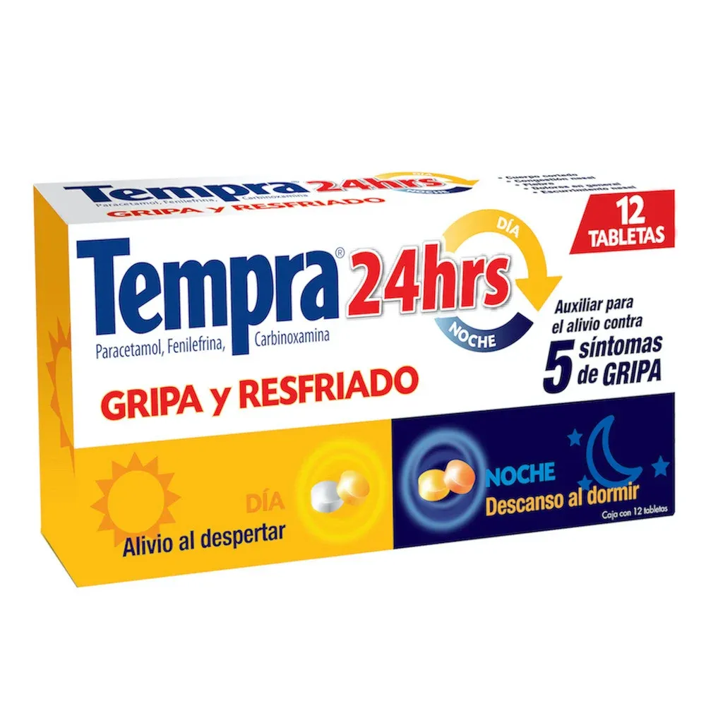 Tempra 24hrs 12tabs