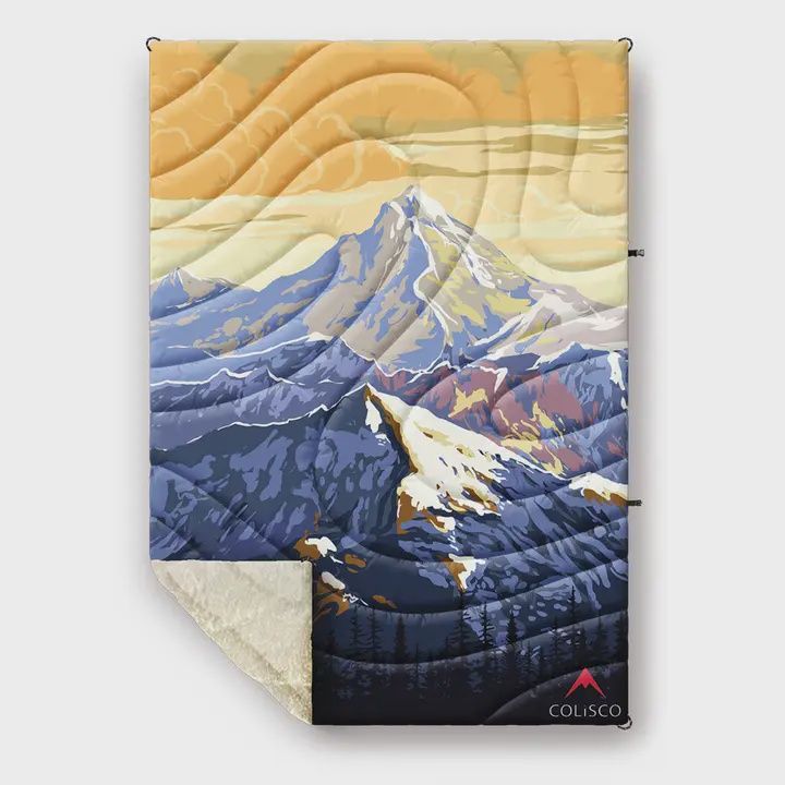 COLISCO Peaks Sherpa Eco-Performance Blanket - 52&quot;x75&quot; 164223