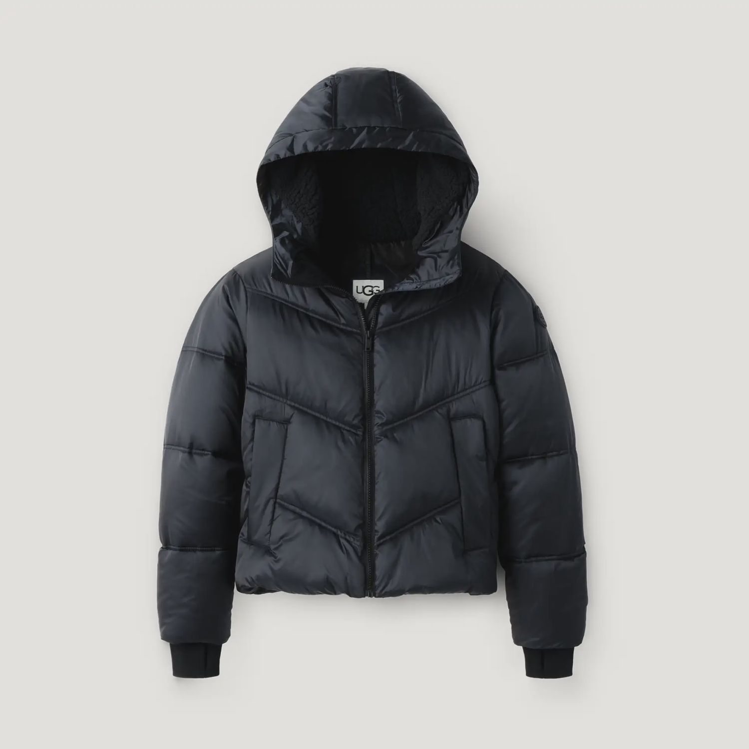W Ronney Cropped Puffer Jacket 164324