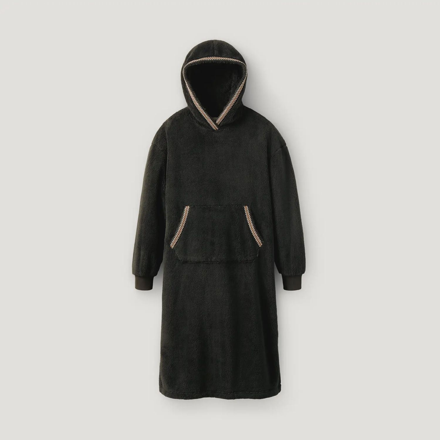 All Gender Uggfluff Oversized Hoodie_Black 164342, Color: Black, Size: XXS/XS
