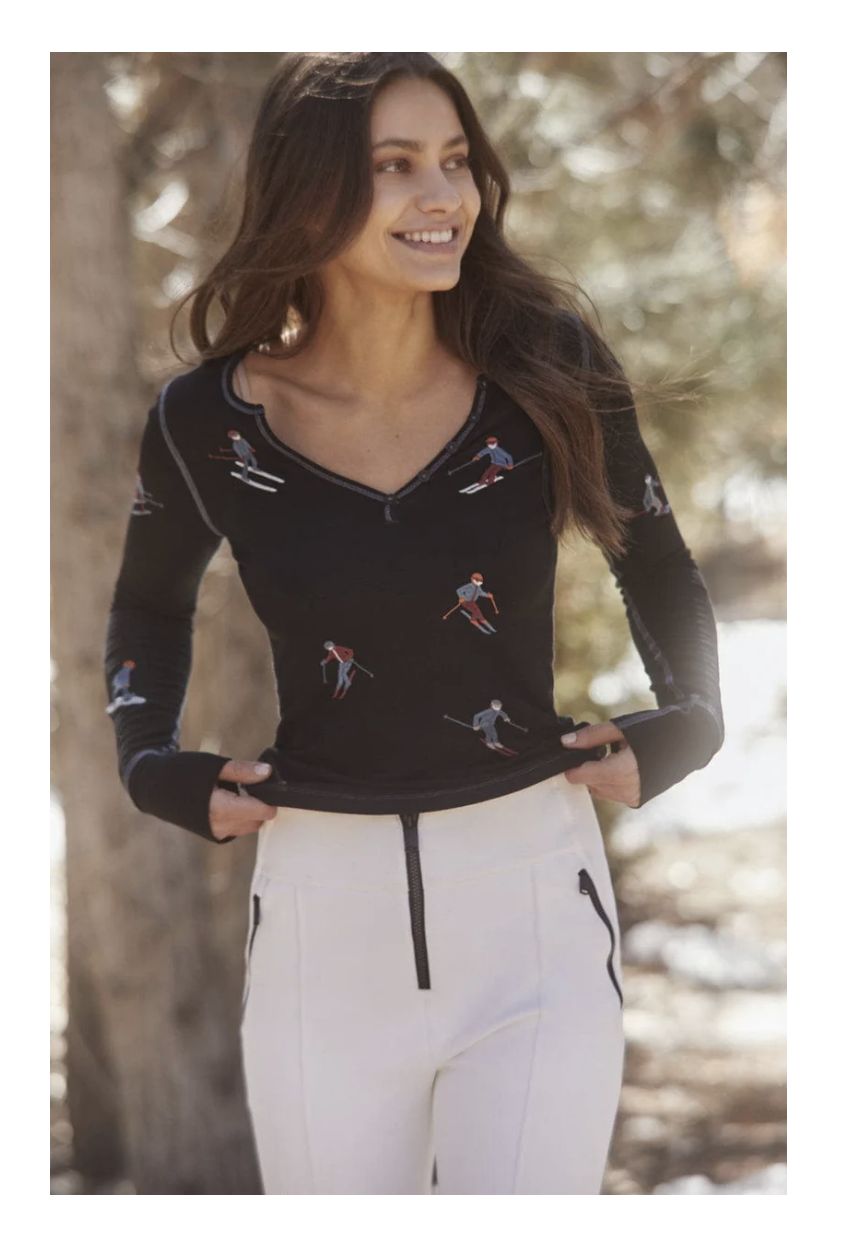 Slope II Henley | Black 164590