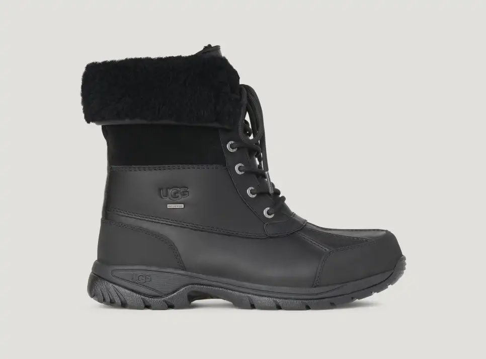 Men's Butte Black 164883, Color: Black, Size: 9