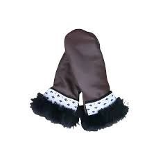 Snow Bunting Mitten