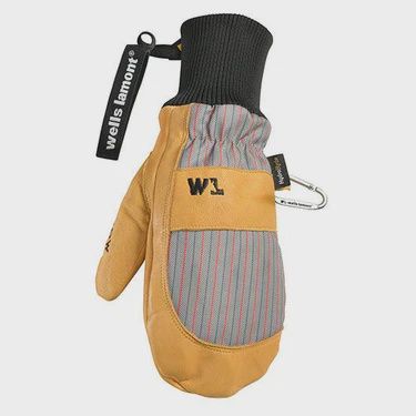 Snow Working Man Mitten