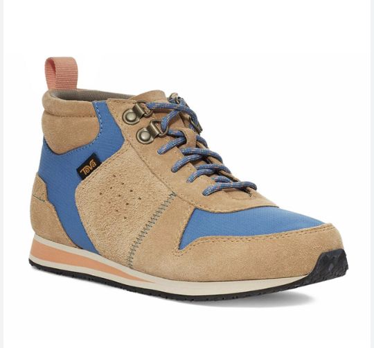 Highside '84 Mid Hiking Boots_Tan/Blue 142785