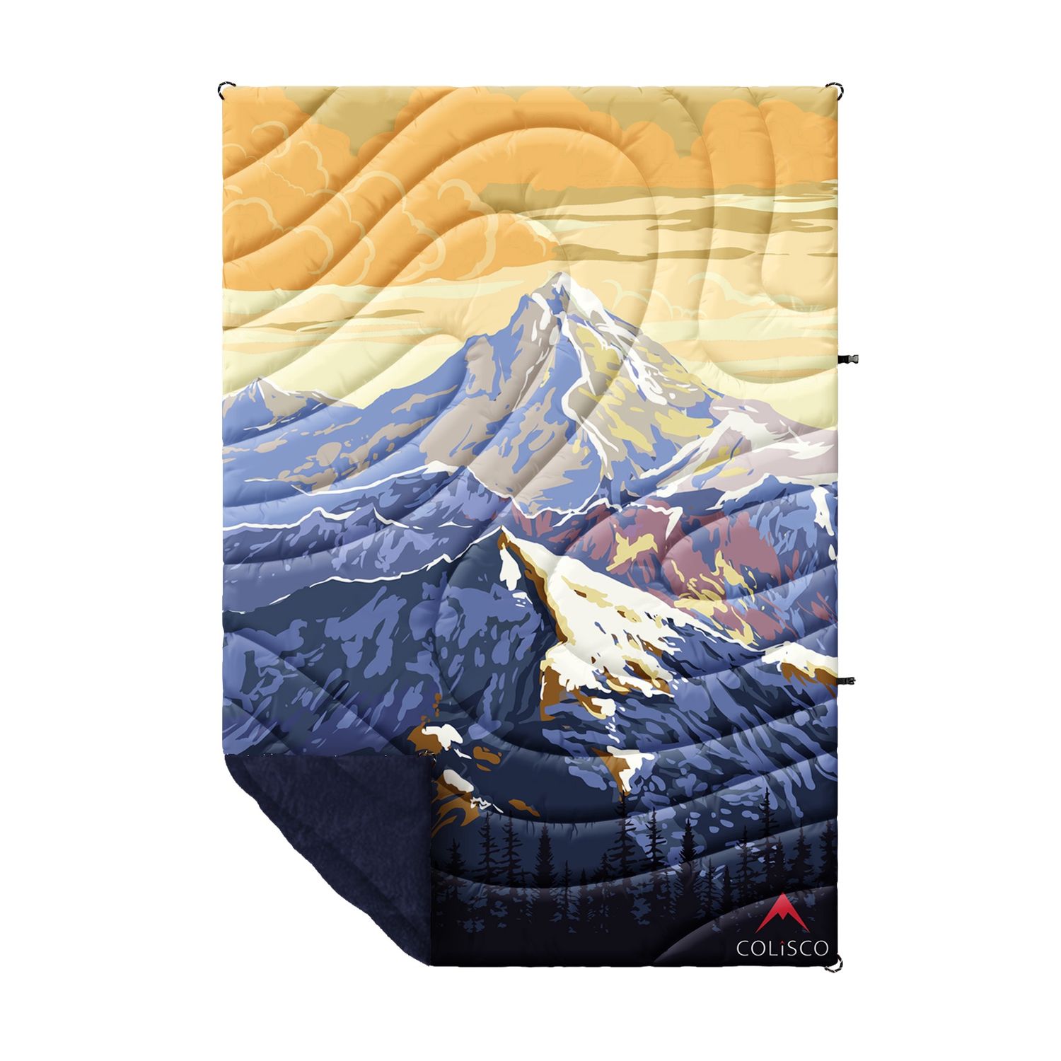 COLISCO Peaks Poly Eco-Performance Blanket - 52"x75"