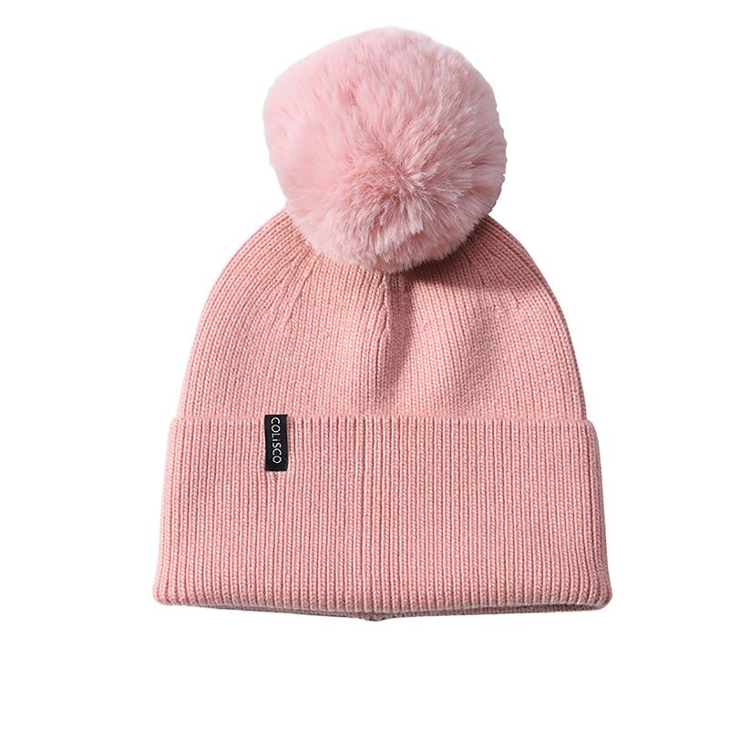Colisco Pom Pom Beanie, Blush Pink