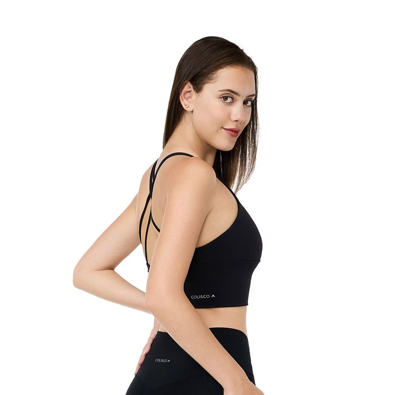 Colisco Criss Cross Sports Halter_Black