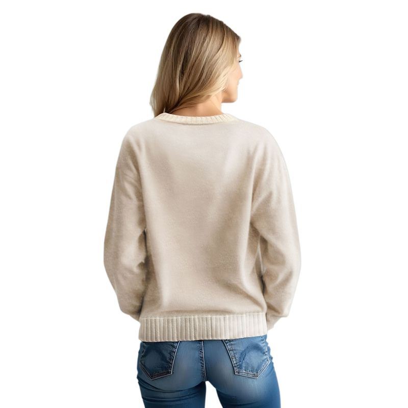 Colisco's 100% Pure Cashmere "SKI",  Ivory