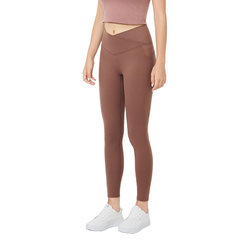 Colisco V-Waist Leggings_Dusty Pink