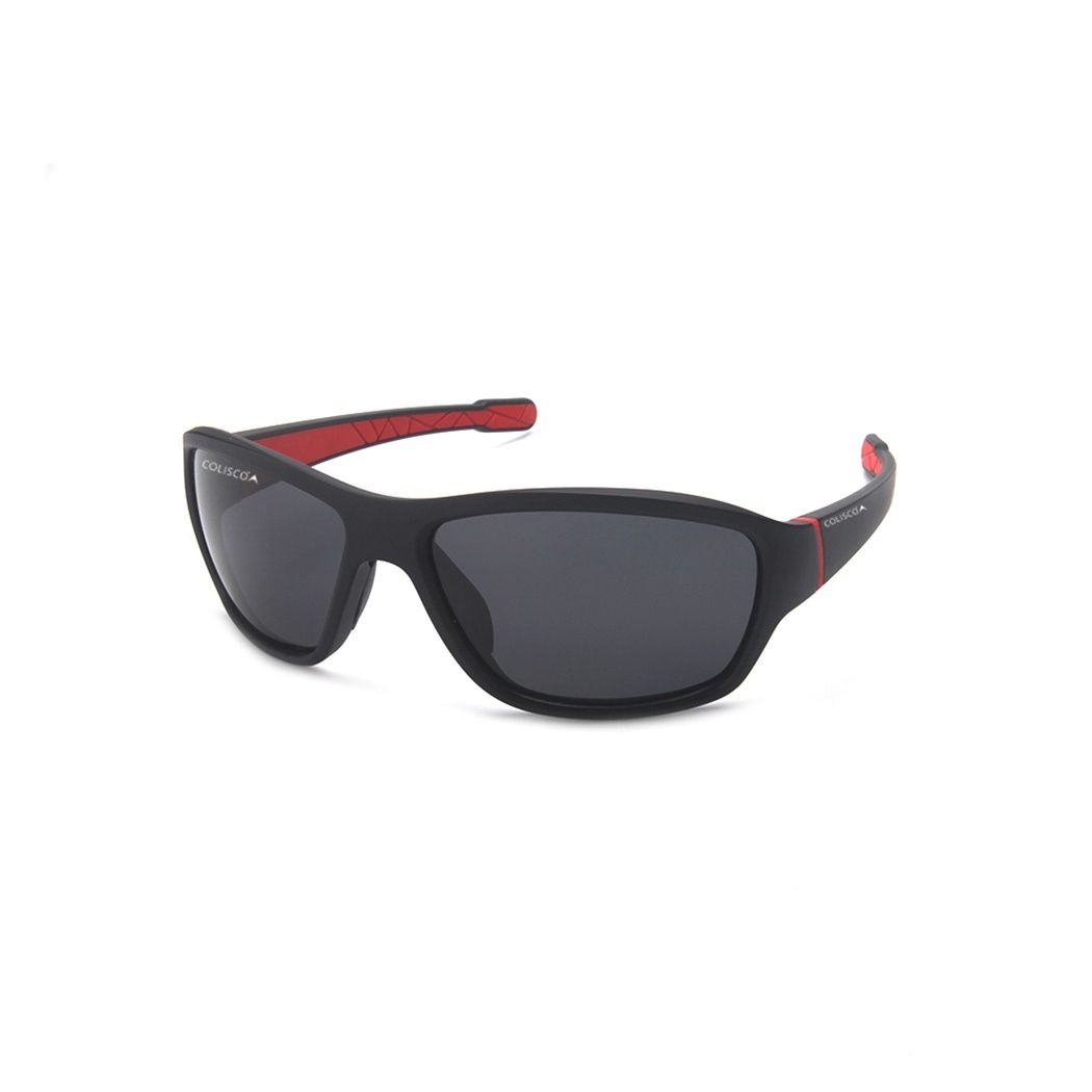 Colisco High Performance Unisex Polarized Sport Sunglasses, Color: Matte Black Frame / Smoke S10 Lens, Size: O/S