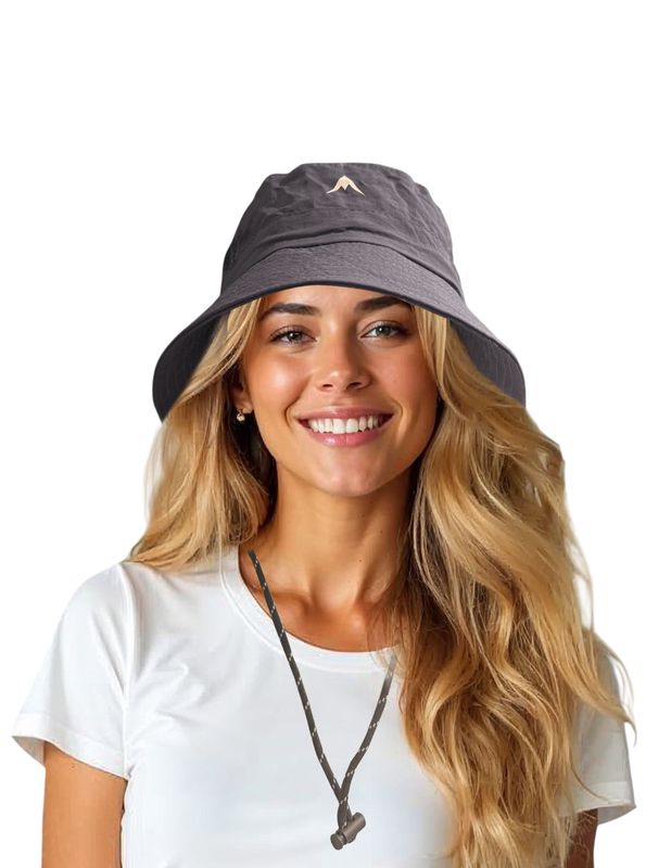 Colisco Bucket Pouch Hat, Steel