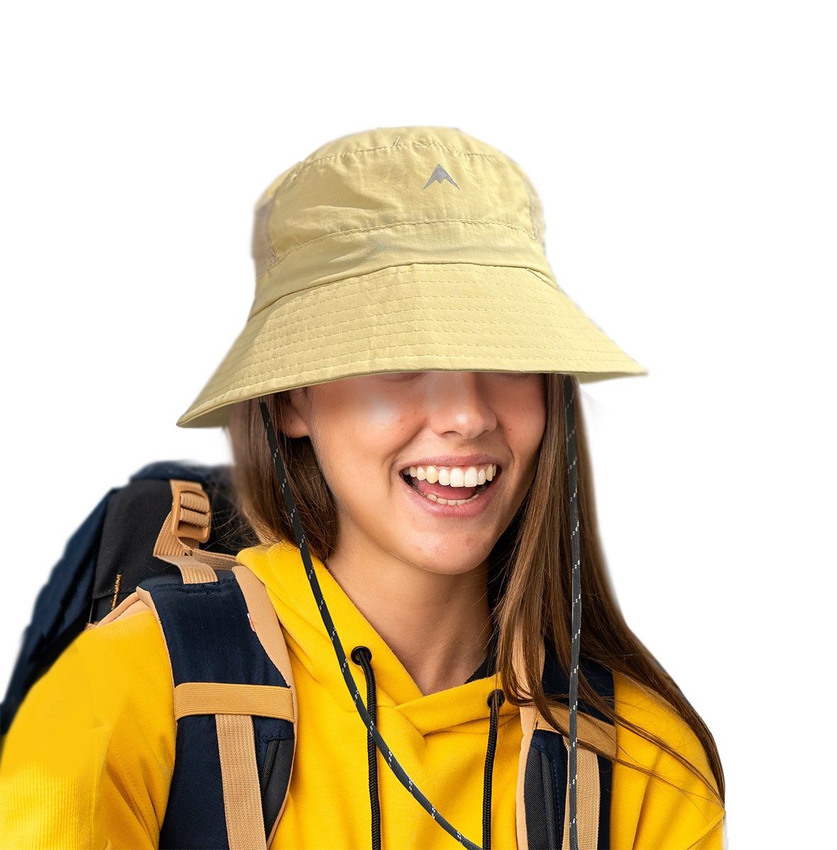 Colisco Bucket Pouch Hat, Tan
