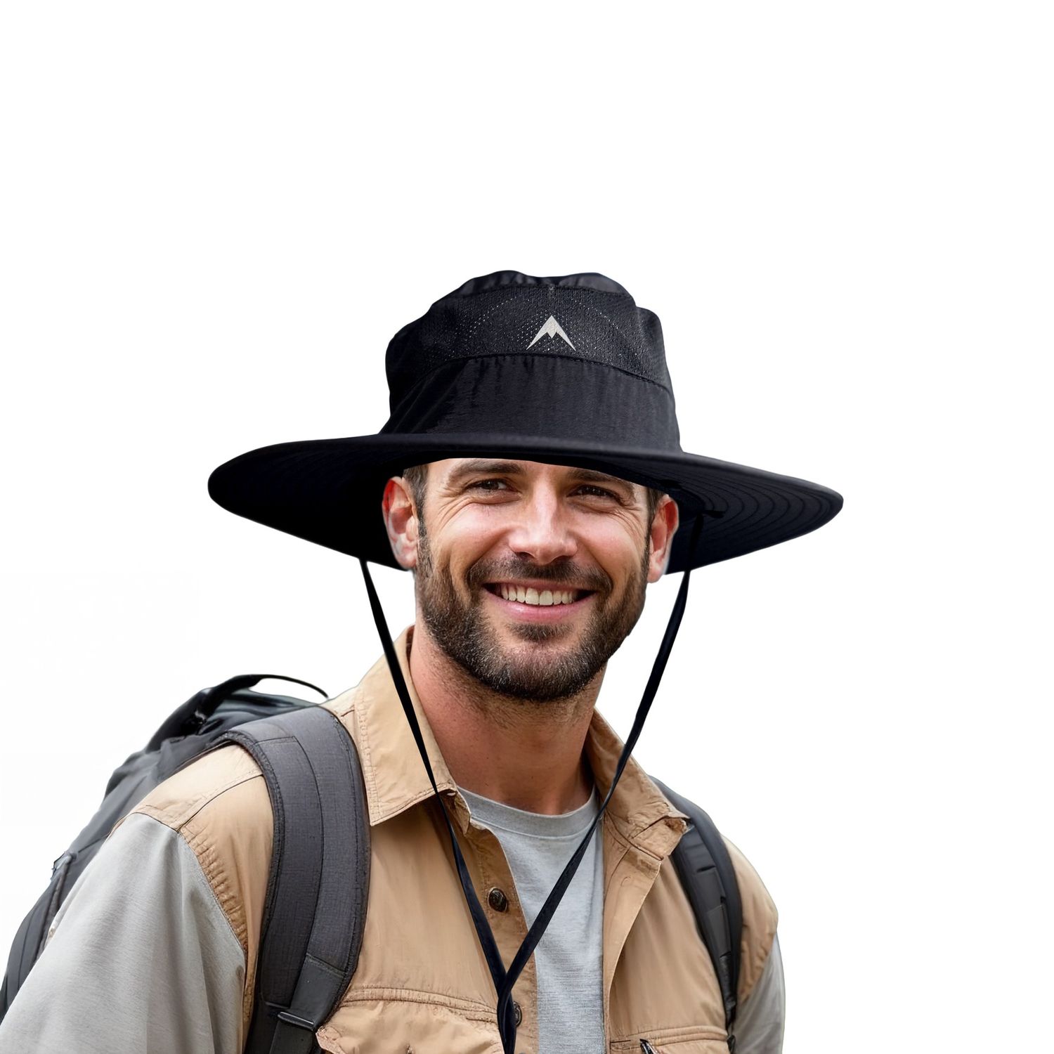 Colisco Crown Hat, Black