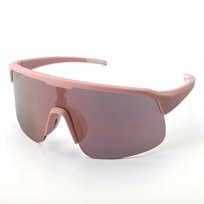 Colisco High-Performance Rose Shield Sport Sunglasses