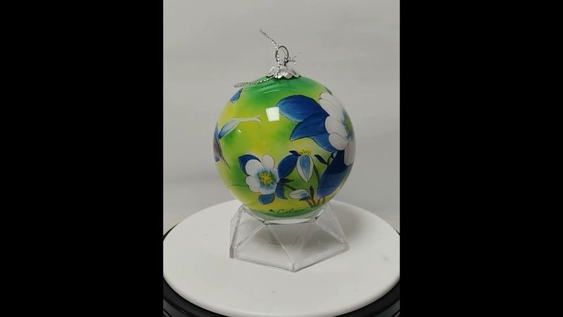 Colisco Ornament Colorado Columbine Hummingbird