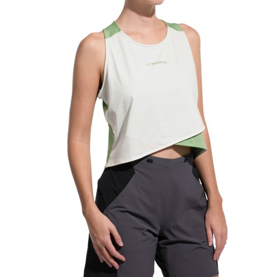 Sunfire Tank W, Color: Chalk/Aspen Green, Size: S