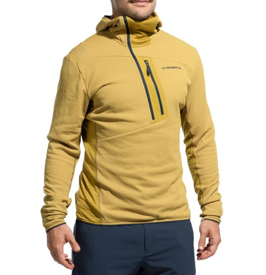 Big Wall Pullover Hoody M, Color: Savana/Night Sky, Size: M