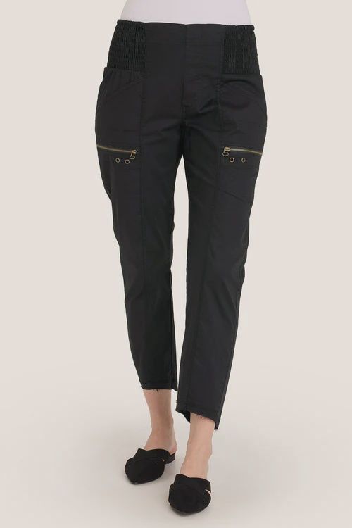 Acker Zipper Slim Pant, Color: Black, Size: XS