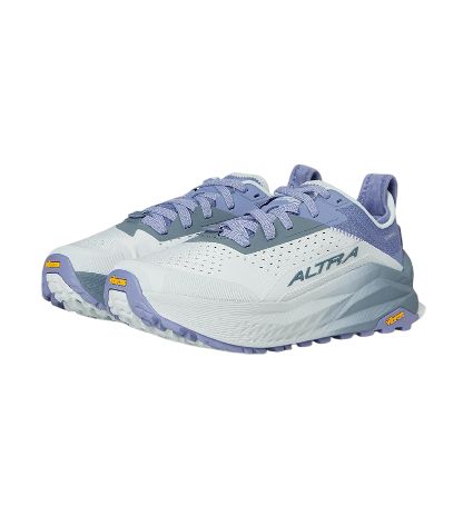 ALTRA Women&#39;s Olympus 6 Trail Running Shoe, Color: Gray/Blue, Size: 7