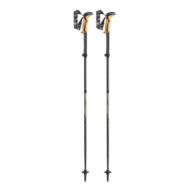LEKI Khumbu FX TA Compact Hiking Poles_18175, Color: Multi, Size: 110 - 120 cm